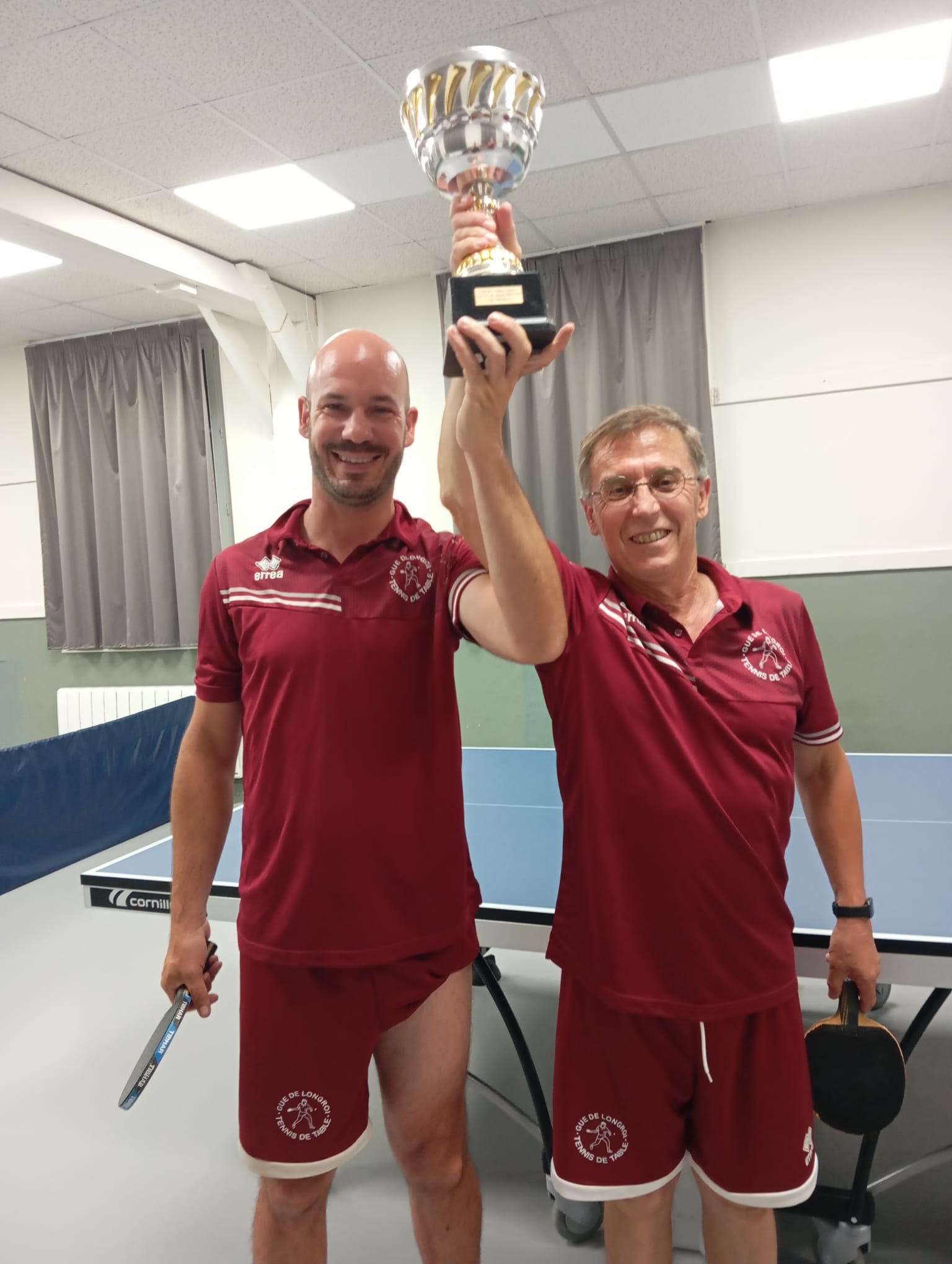 Didi et Cyril vainqueurs en double du tournoi