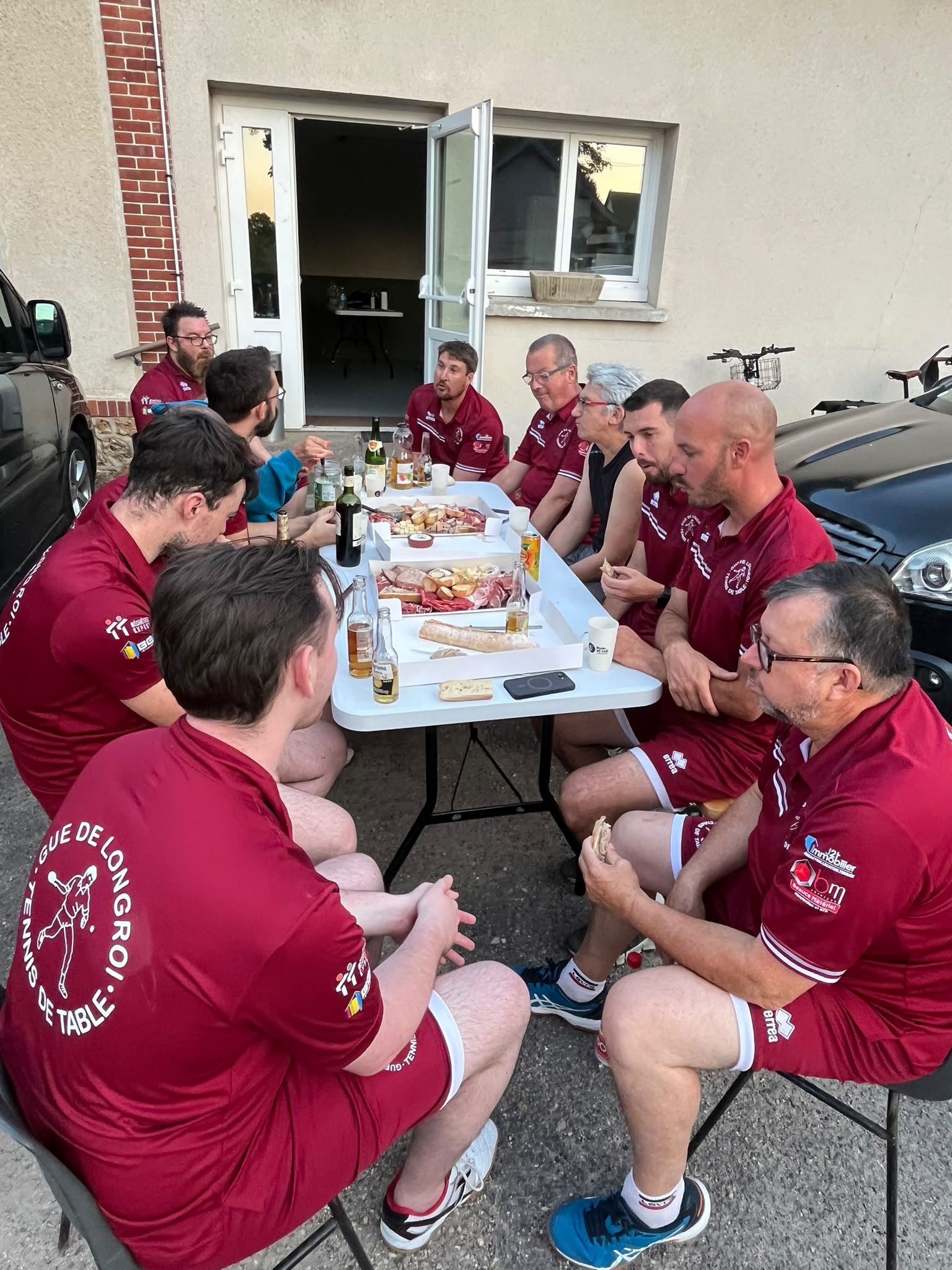 Repas du tournoi interne 2026 du GLTT